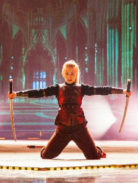 <b>《巅峰之夜》武术少女人生态度引爆热门话题！ 网友：我想做自己的女王！</b>