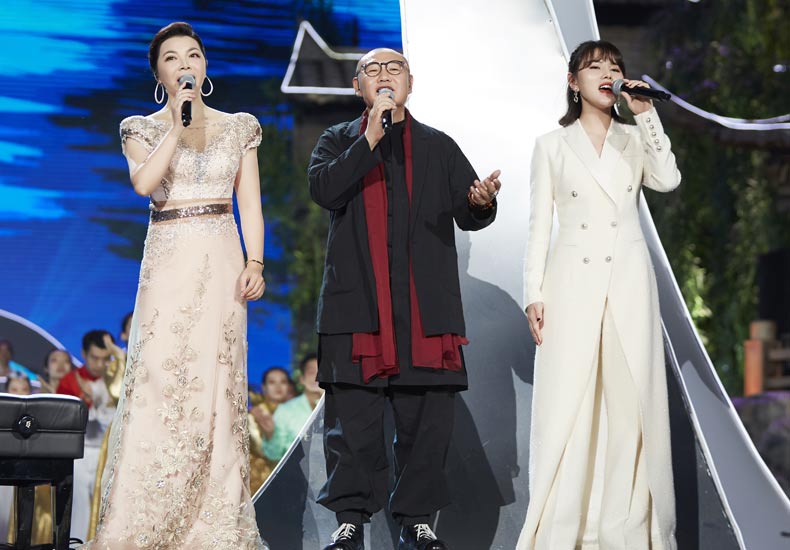 李杰、严当当、彭席彦跨界演绎，经典之做《海上明月》绽放秋晚