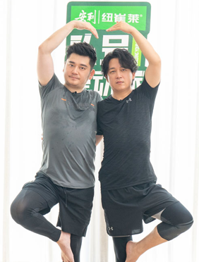 <b> 《头号型动派》临近收官 钱枫潘粤明挑战高难度瑜伽</b>