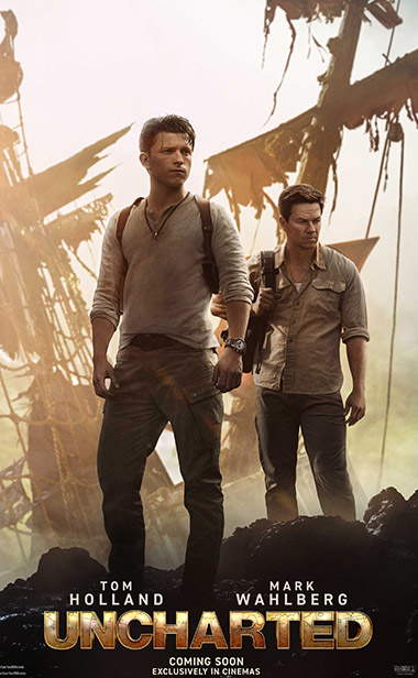 电影《神秘海域》曝“高空搏命”片段 荷兰弟超燃动作生死对决