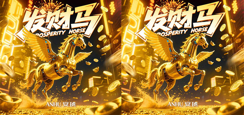 安琥新春贺岁单曲《发财马》魔性上线！烫嘴粤语搭配自创“发财舞”引爆全网