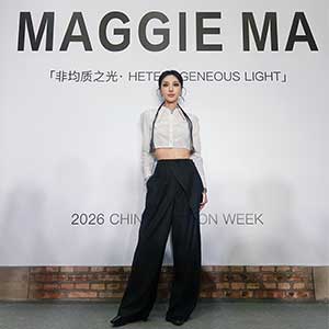  旺姆受邀亮相中国国际时装周 马婧品牌大秀展东方美学新声