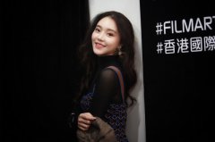 傅奕晓携新作《100分女人》 现身第43届香港国际电影节影视展